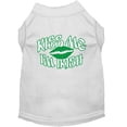 thumbnail image 1 of Pet Dog  Cat Shirt Screen Printed, "Kiss Me I'm Irish", 1 of 10