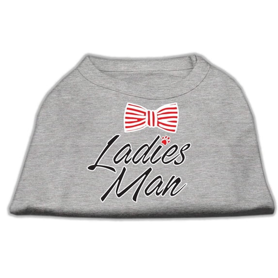 Pet Dog Cat Shirt Screen Printed, "Ladies Man"
