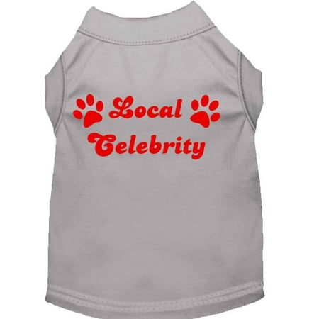 Pet Dog Cat Shirt Screen Printed, "Local Celebrity"