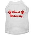 thumbnail image 1 of Local Celebrity Screen Print Shirts White Med (12), 1 of 6