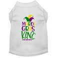 thumbnail image 1 of Pet Dog  Cat Shirt Screen Printed, "Mardi Gras King", 1 of 10