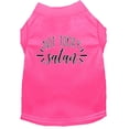 thumbnail image 1 of Pet Dog  Cat Shirt Screen Printed, "Not Today Satan", 1 of 10