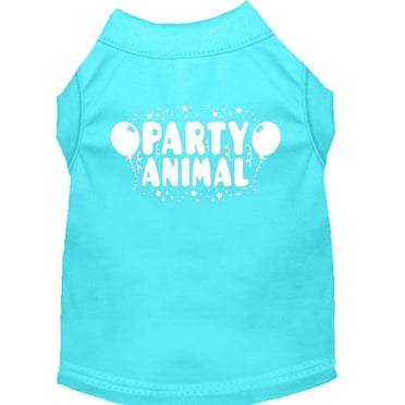 Pet Dog  Cat Shirt Screen Printed, "Party Animal"