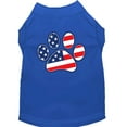 thumbnail image 1 of Patriotic Paw Screen Print Shirts Blue XXXL (20), 1 of 11
