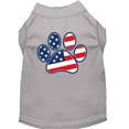 thumbnail image 1 of Patriotic Paw Screen Print Shirts Grey M (12), 1 of 11