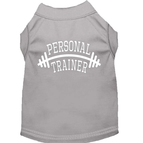 Personal Trainer Screen Print Shirt Grey XL (16)