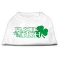 thumbnail image 1 of Pet Dog  Cat Shirt Screen Printed, "Proud To Be Irish", 1 of 10
