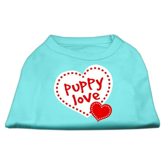 Pet Dog Cat Shirt Screen Printed, "Puppy Love"