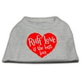 thumbnail image 1 of Pet Dog  Cat Shirt Screen Printed, "Ruff Love", 1 of 9