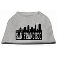 thumbnail image 1 of San Francisco Skyline Screen Print Shirt Grey XL (16), 1 of 11
