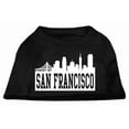 thumbnail image 1 of Pet Dog  Cat Shirt Screen Printed, "San Francisco Skyline", 1 of 10