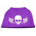 thumbnail image 1 of Pet Dog  Cat Shirt Screen Printed, "Skull Wings", 1 of 7