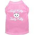 thumbnail image 1 of Pet Dog  Cat Shirt Screen Printed, "Soft Kitty, Tasty Kitty", 1 of 10
