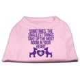 thumbnail image 1 of Pet Dog  Cat Shirt Screen Printed, "Sometimes The Smallest Things Take Up The Most Room In Your Heart", 1 of 11