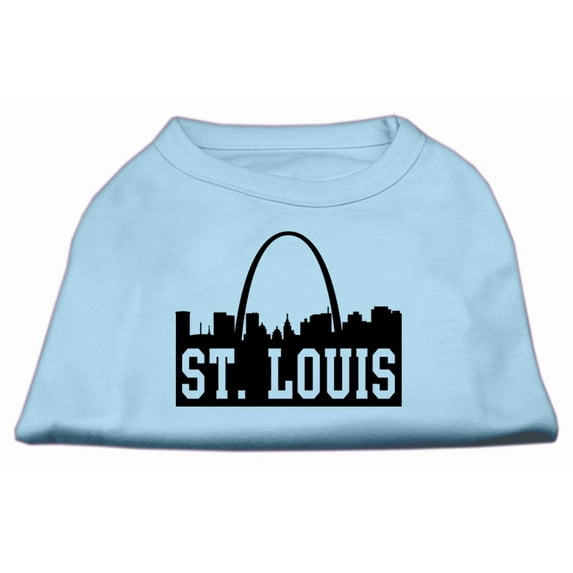 Pet Dog Cat Shirt Screen Printed, "St. Louis Skyline"
