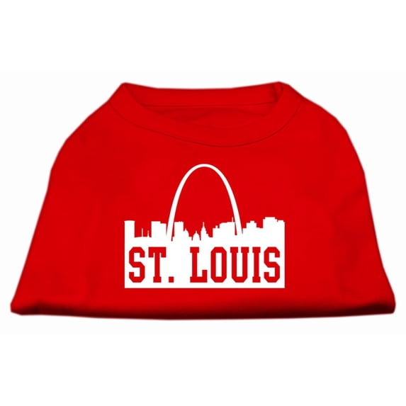 Pet Dog Cat Shirt Screen Printed, "St. Louis Skyline"