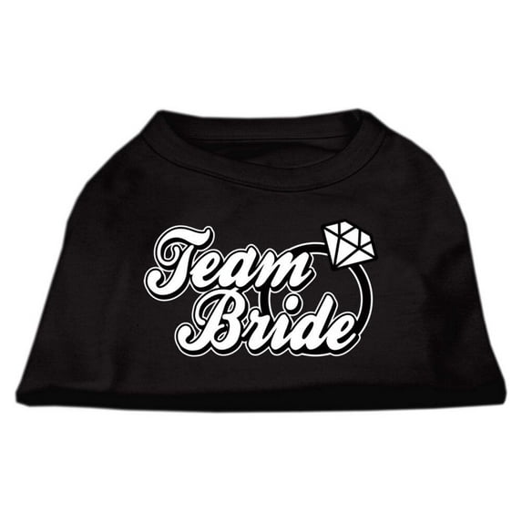 Pet Dog Cat Shirt Screen Printed, "Team Bride"