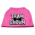 thumbnail image 1 of Team Groom Screen Print Shirt Bright Pink Lg (14), 1 of 10