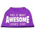 thumbnail image 1 of Pet Dog  Cat Shirt Screen Printed, "This Is What Awesome Looks Like", 1 of 10