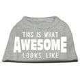 thumbnail image 1 of Pet Dog  Cat Shirt Screen Printed, "This Is What Awesome Looks Like", 1 of 10