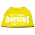 thumbnail image 1 of Pet Dog  Cat Shirt Screen Printed, "This Is What Awesome Looks Like", 1 of 10