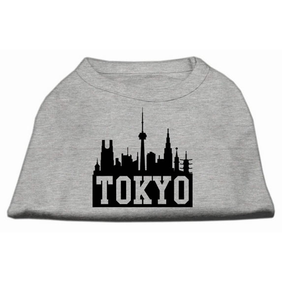Pet Dog Cat Shirt Screen Printed, "Tokyo Skyline"