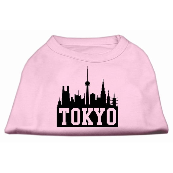 Pet Dog Cat Shirt Screen Printed, "Tokyo Skyline"