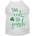 thumbnail image 1 of Pet Dog  Cat Shirt Screen Printed, "Too Cute To Pinch", 1 of 8
