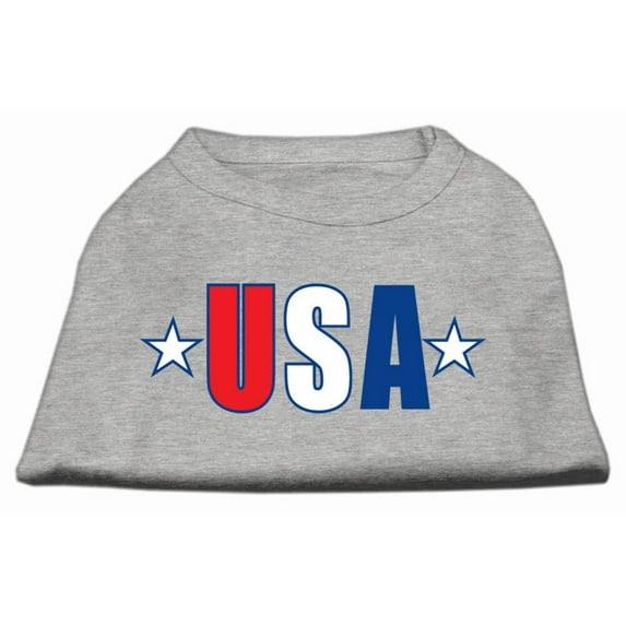 Pet Dog Cat Shirt Screen Printed, "USA Star"
