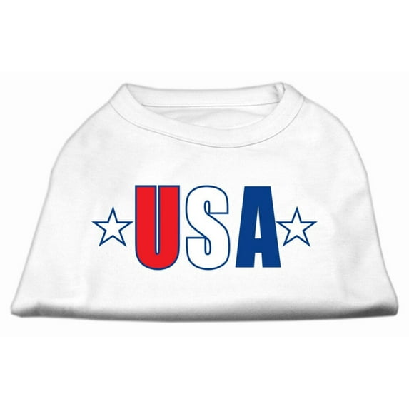 Pet Dog Cat Shirt Screen Printed, "USA Star"