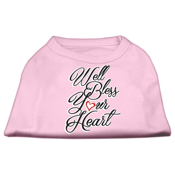 Pet Dog Cat Shirt Screen Printed, "Well Bless Your Heart"