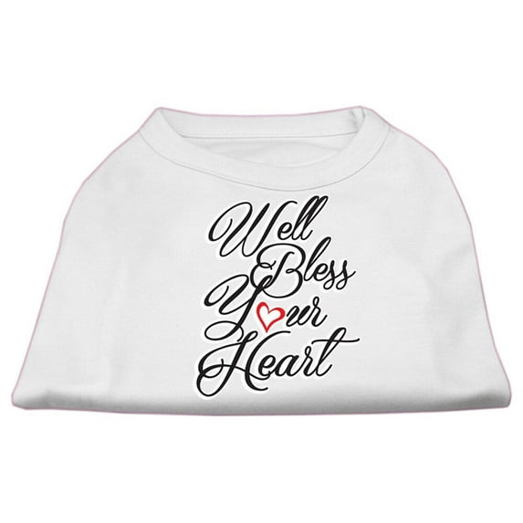 Pet Dog Cat Shirt Screen Printed, "Well Bless Your Heart"