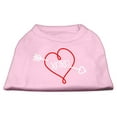 thumbnail image 1 of XOXO Screen Print Shirt Light Pink XS (8), 1 of 9