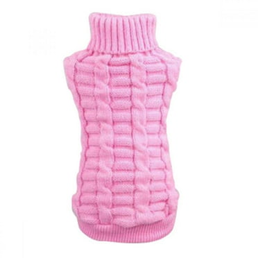 Pet Dog Cat Warm Coat Knit Sweater Winter Clothes Apparel for Small Puppy XS-L
