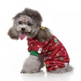 Vibrant Life Gingerbread Holiday Dog Pajama, Beige, L, among other