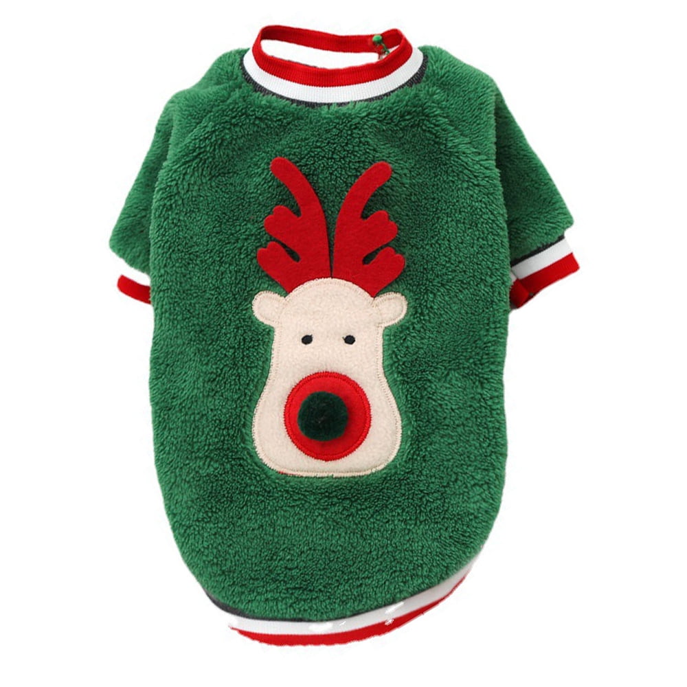 Pet Dog Clothes Dog Sweater Soft Thickening Warm Pup Dogs Shirt Winter
