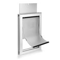 thumbnail image 1 of Pet Dog Flap Dual Entry Door Magnetic Aluminum Locking Sliding Screen Gate Frame, 1 of 6
