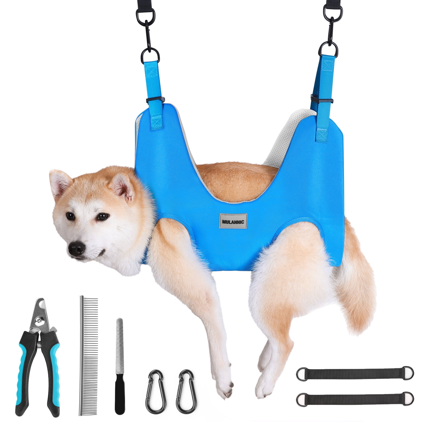Pet Dog Grooming Hammock Harness for Cats & Dogs, Dog Sling for Grooming, Dog Hammock Restraint