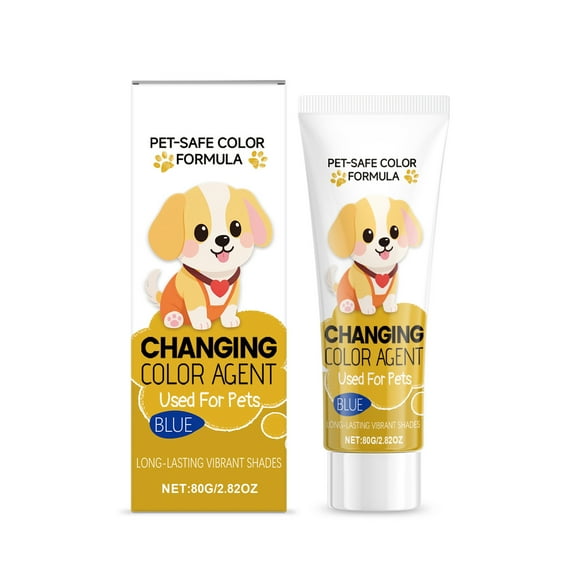 Pet Dog Hair Color Dye Dyeing Harmless Dyeing Agent Pet Hair Dye for Cat Puppy