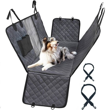Pet Dog Hammock Seat Cover for Trucks, SUVs and Cars - Rear Seat Protection Mat