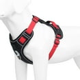 thumbnail image 1 of Pet Dog Harness Medium Reflective Front Clip Vest with Handle,Adjustable 2 Metal Rings 3 Buckles Easy to Put on & Take Off, 1 of 8