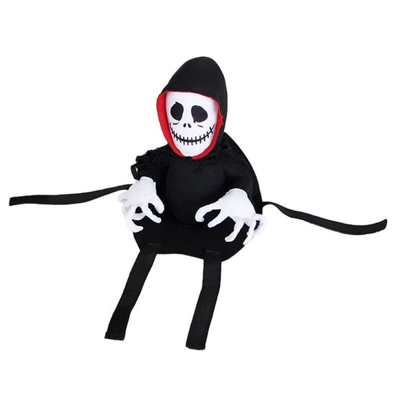 Pet Dog Hat Ghost Stylish Costume Accessories Dress Up for Cute Ghost Costume for Dogs Pet Holiday Accessories Hooded Coat