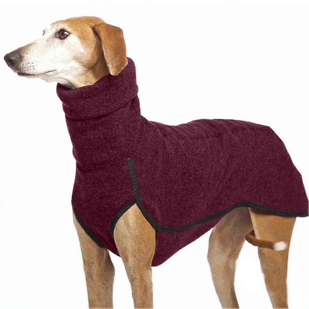 Pet Dog High Collar Jumper Sweater Greyhound Whippet Clothes Lurcher ...