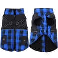 thumbnail image 1 of Pet Dog Jacket with Harness Reflective XS-XXL For Small Medium Large Dogs Comfortable With zipper Warm thick Winter pet dog coat Windproof Winter pet dog jacket, 1 of 7