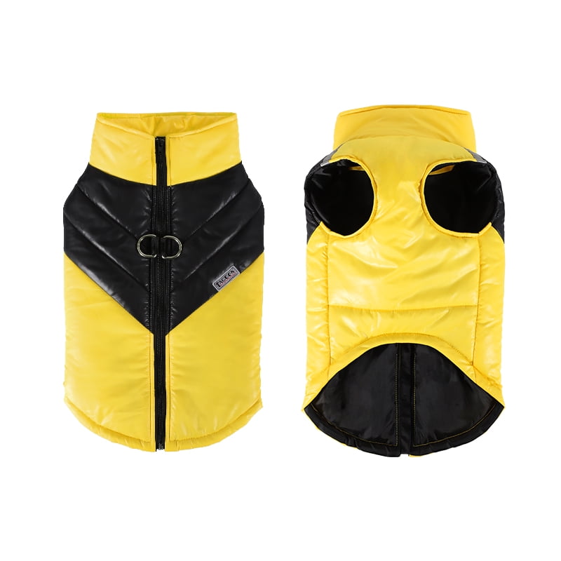 Pet Dog Jacket with Harness Winter Warm Dog Clothing Labrador