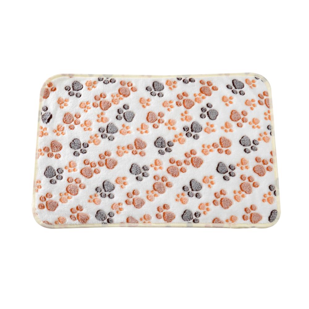 Pet Dog Mat Washable Warm Round Dog Pads for Indoor Puppy and Kitten Pet Supplies 20*25cm