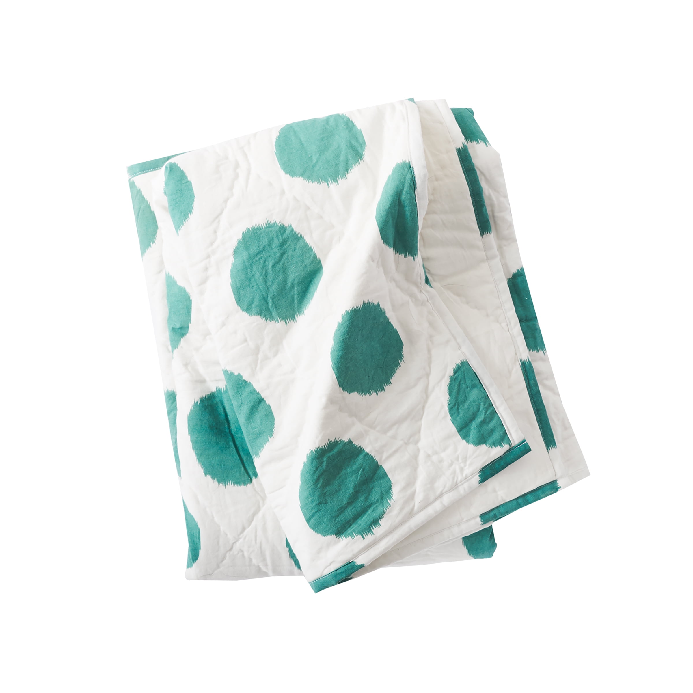 Pet Dog Or Cat Quilt Blanket Bed Dot Pattern Lagoon