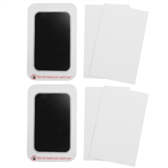 Pet Dog Print Ink Kit Pad Baby Handprint Footprint Safe DIY Hand Easy Clean Souvenir Black