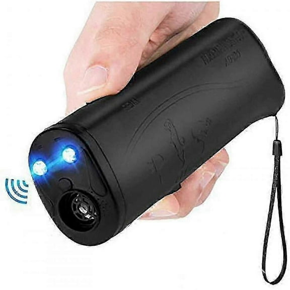 Pet Dog Repeller Anti Barking Stop Bark Training Device TrainerBlack,Black