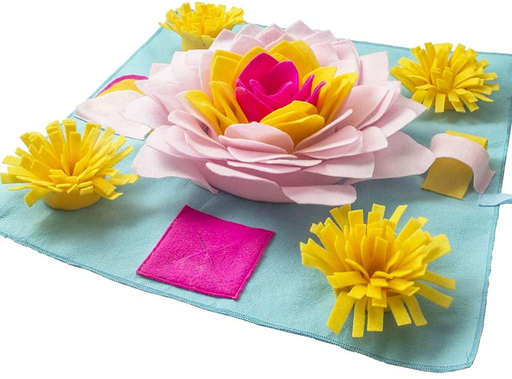 Pet Dog Snuffle Mat Toys Slow Feeder Interactive Feed Game Dogs Cats
